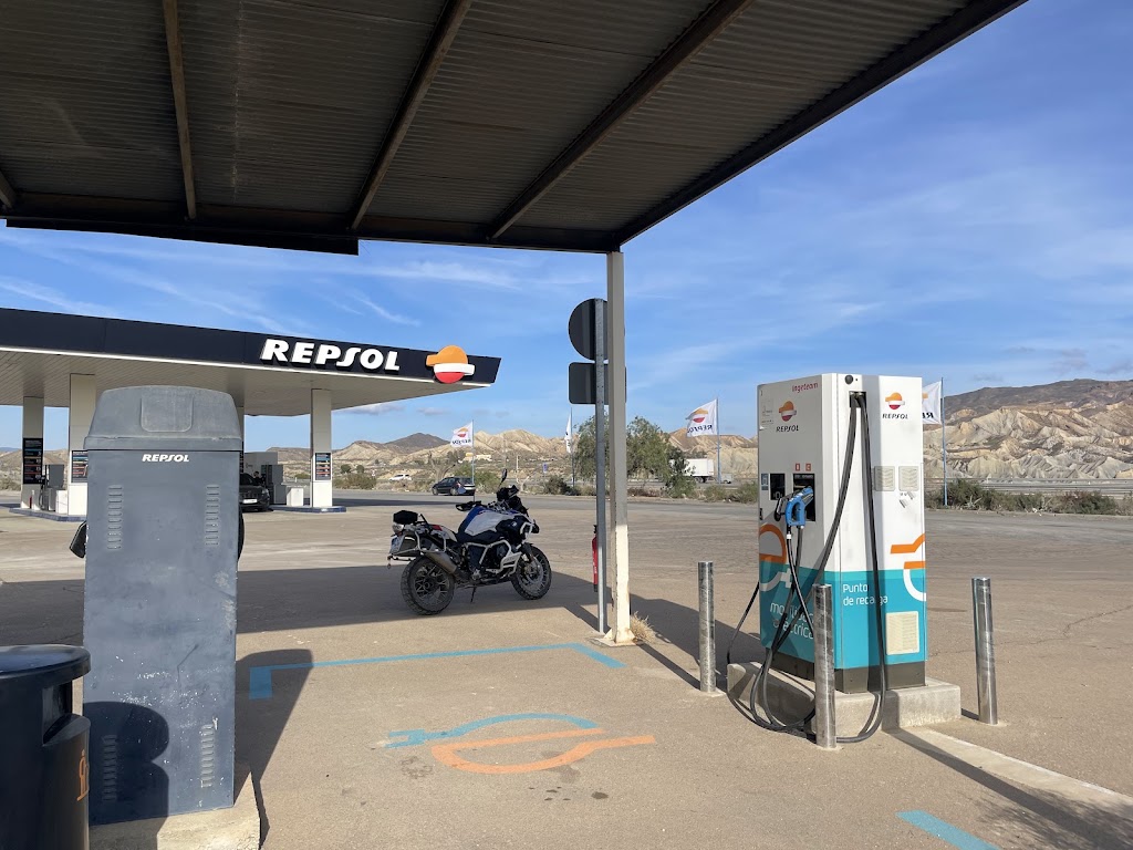 Punto de recarga electrica Repsol