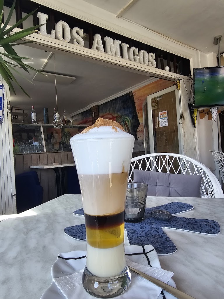 BAR Los Amigos Puerto Cruz — cafe con leche