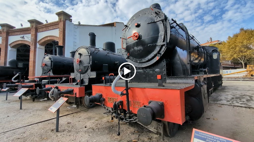 Museo del Ferrocarril de Cataluna — Videos