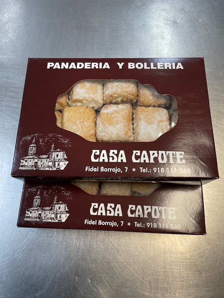 Panaderia y Pasteleria "Casa Capote" — Carta