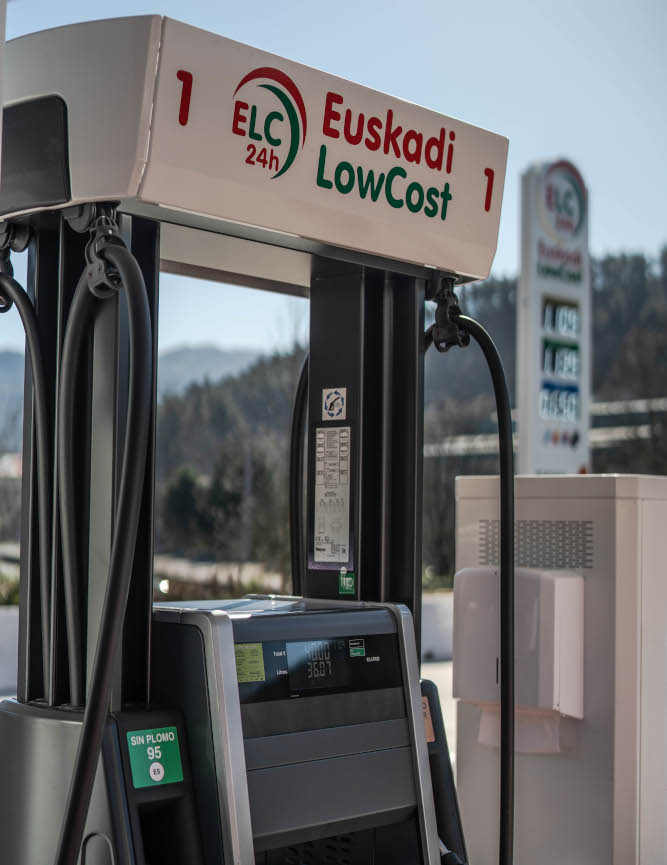 Euskadi low cost-Basauri — Estacion de servicio