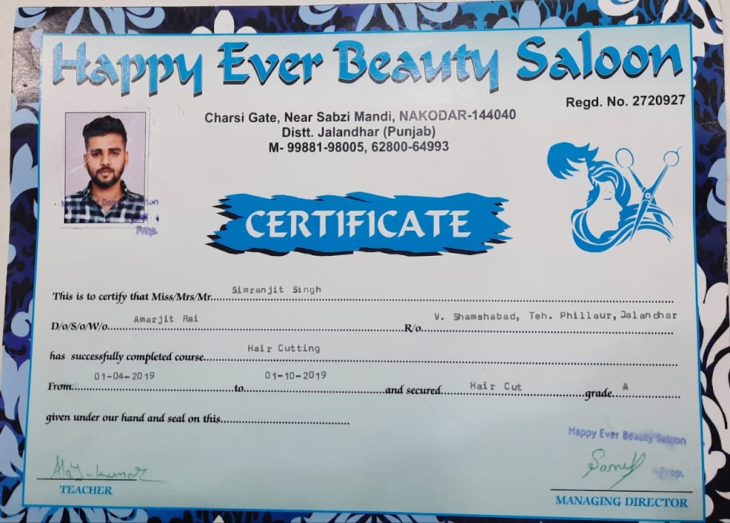 Happy Ever Beauty Salon Nakodar