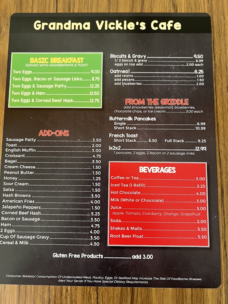  Grandma Vickie's Cafe