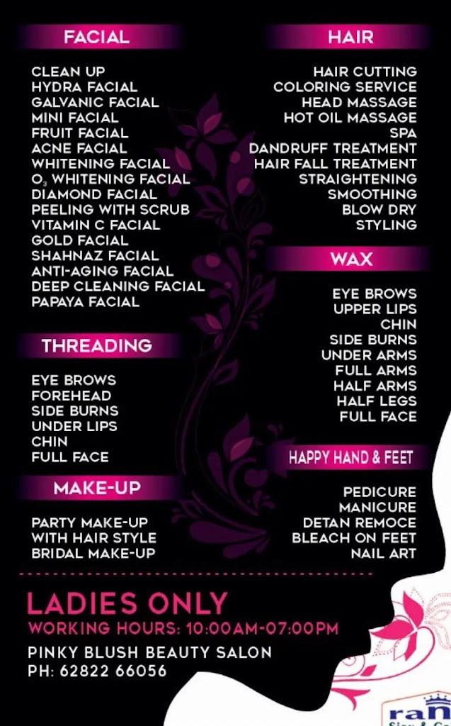 Pinky Blush Beauty Saloon
