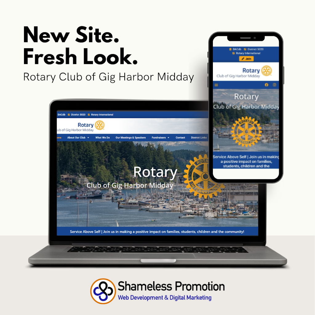 Shameless Promotion Website Design Seo And Social Media