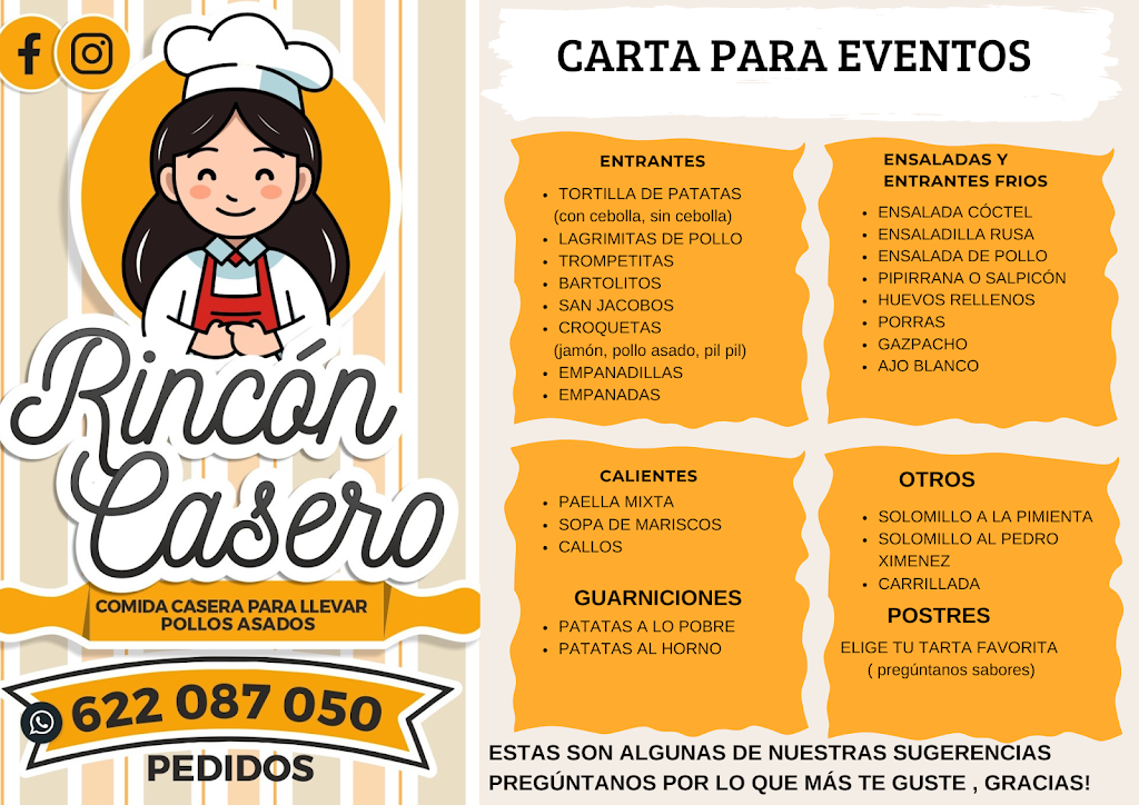 Rincon Casero — Carta