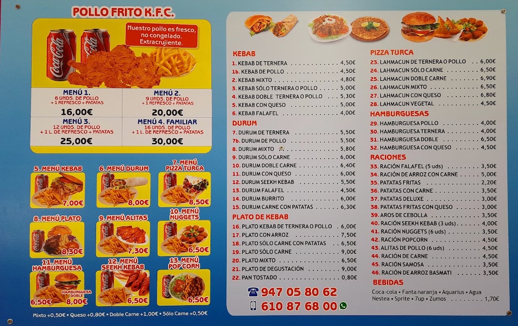 New Ali baba Kebab — Carta