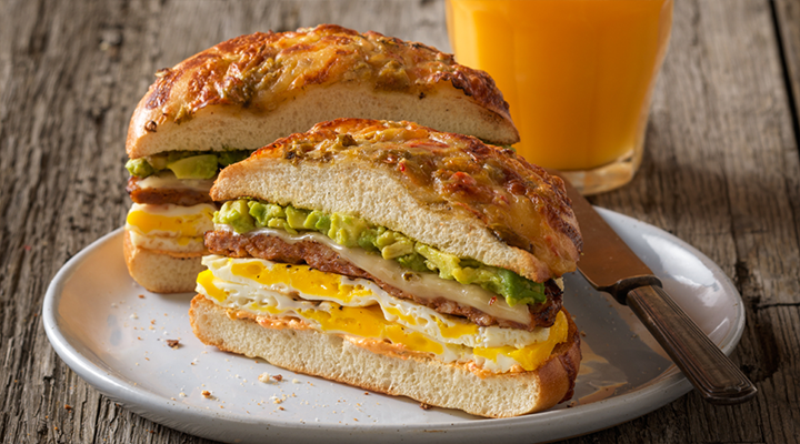 Breakfast sandwich