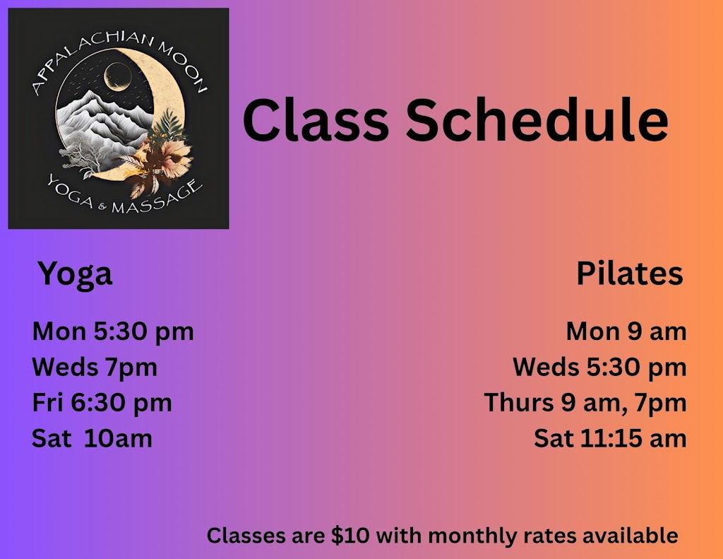  Appalachian Moon Yoga and Massage