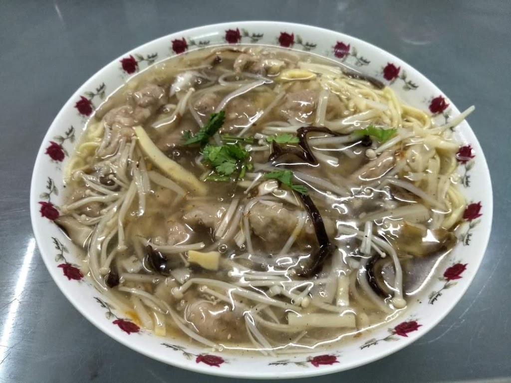 香蕉樹鮮菇肉羹 的照片