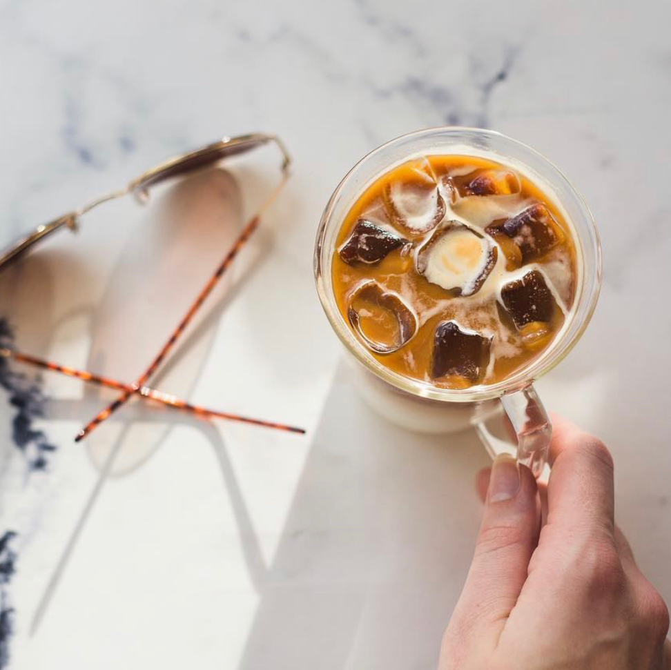 Iced coffee