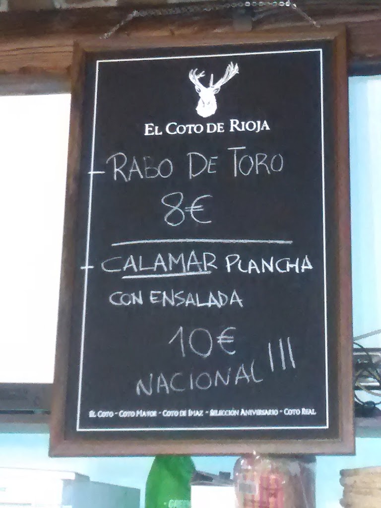 Meson El Asador — Carta