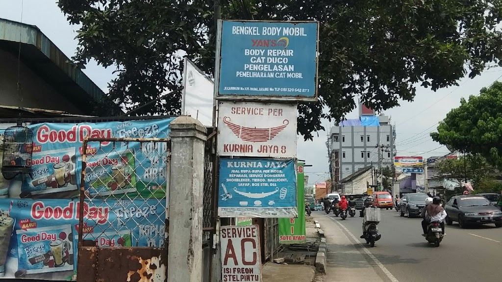 Bengkel body mobil yan's auto