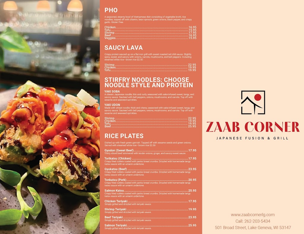  ZAAB Corner Bistro (Japanese Fusion)