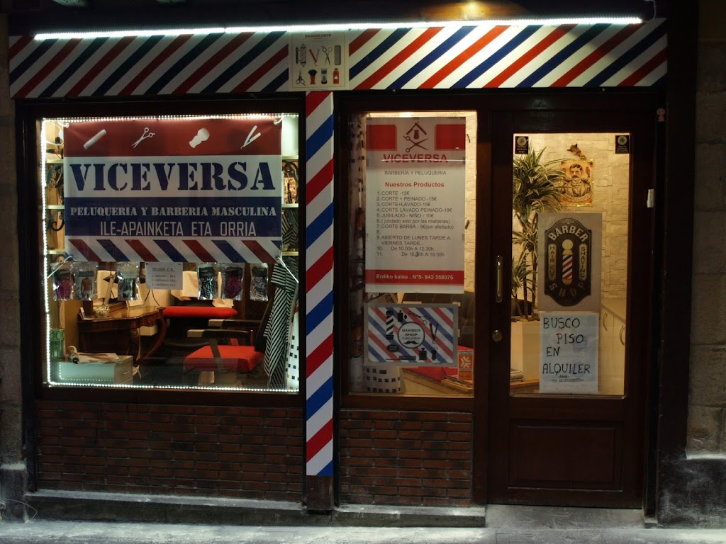 Peluqueria Viceversa en Errenteria — Exterior