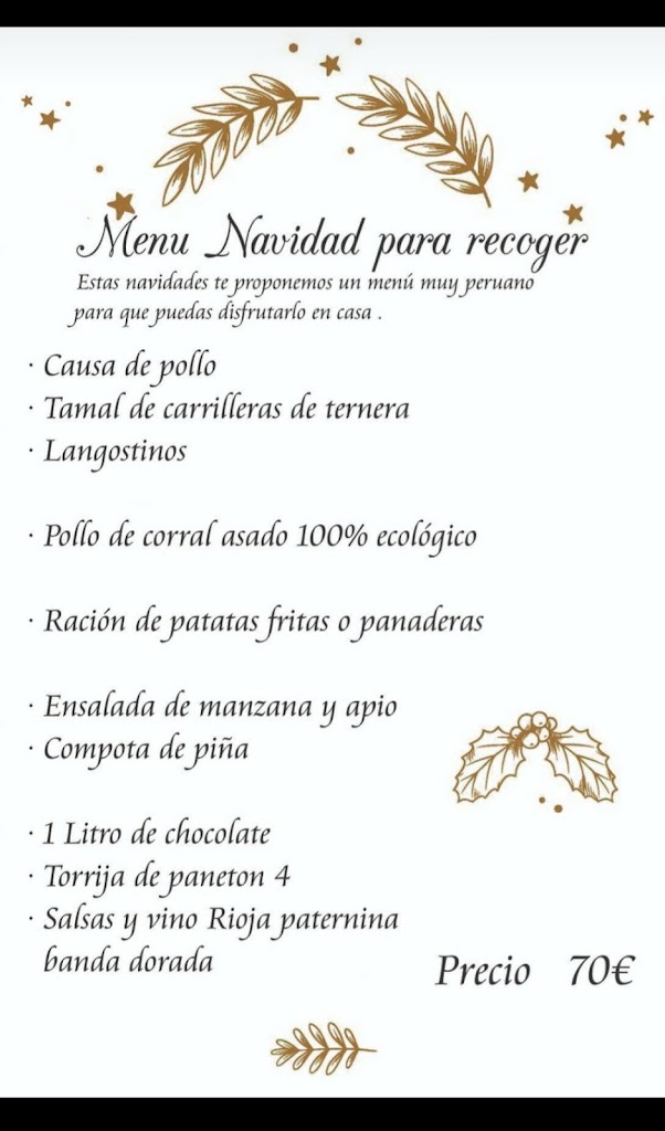 Las Terrazas De Carmen — Carta
