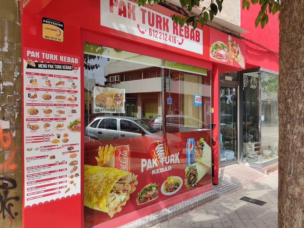 PAK TURK Kebab (gratinado) — Carta
