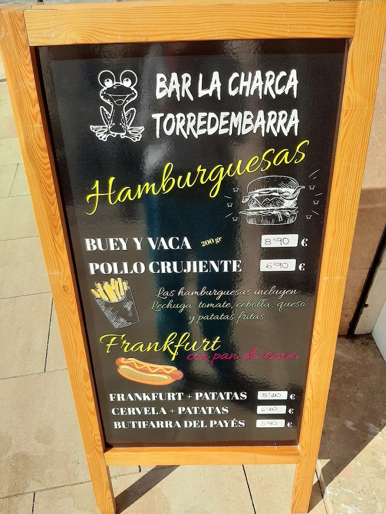 La Charca — Carta