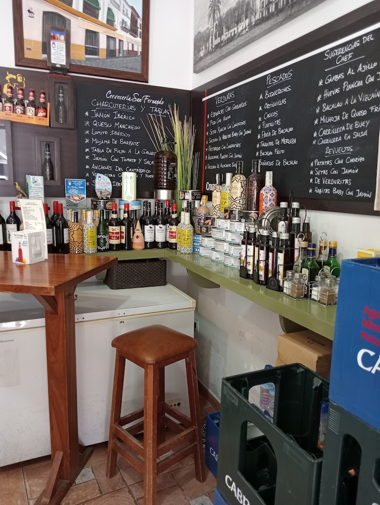 Cerveceria San Fernando — Carta