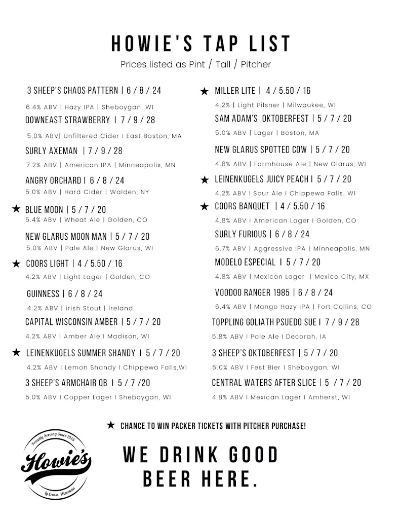  Howie’s on La Crosse