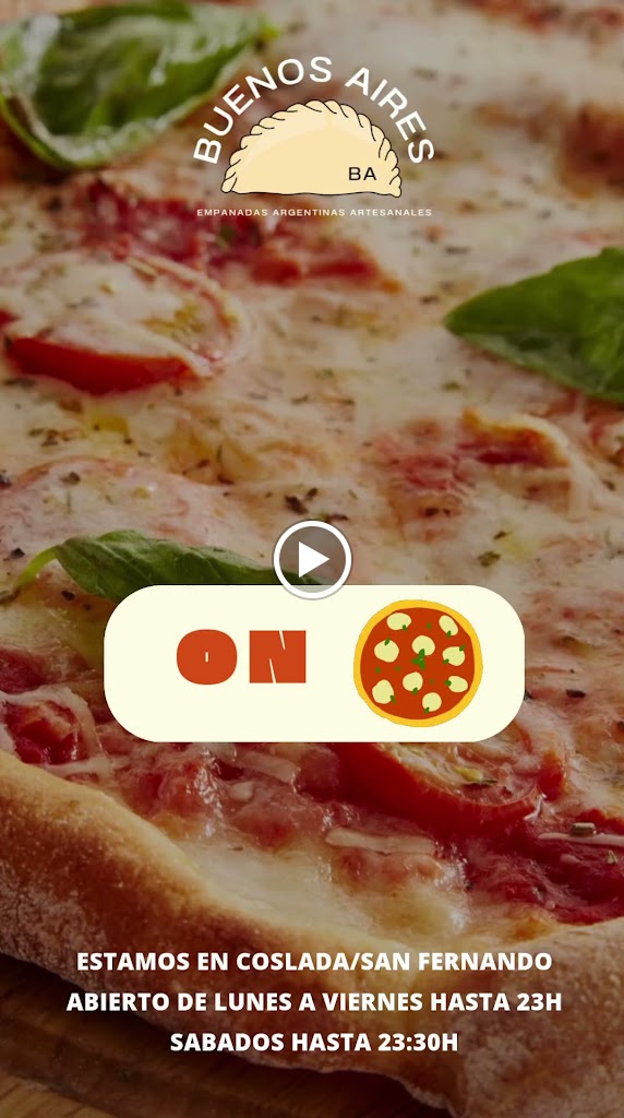 Buenos Aires Empanadas Argentinas y Pizza — Videos