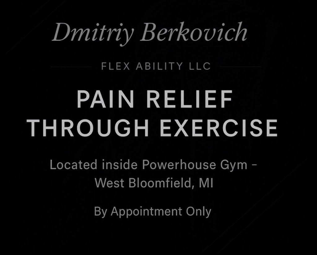  Dmitriy Berkovich | Pain Relief Through Exercise