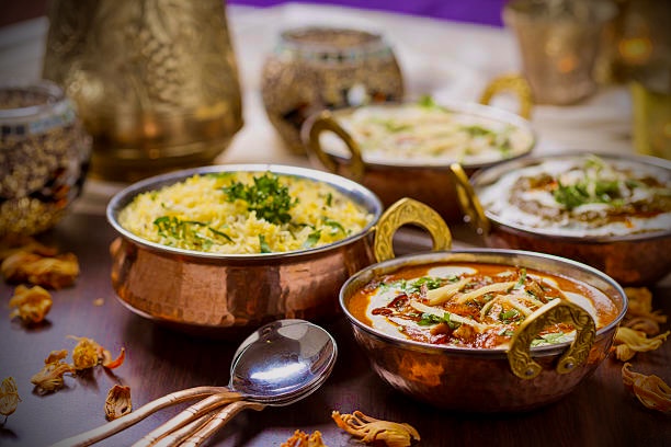 Indian Zaffran — Comida y bebida