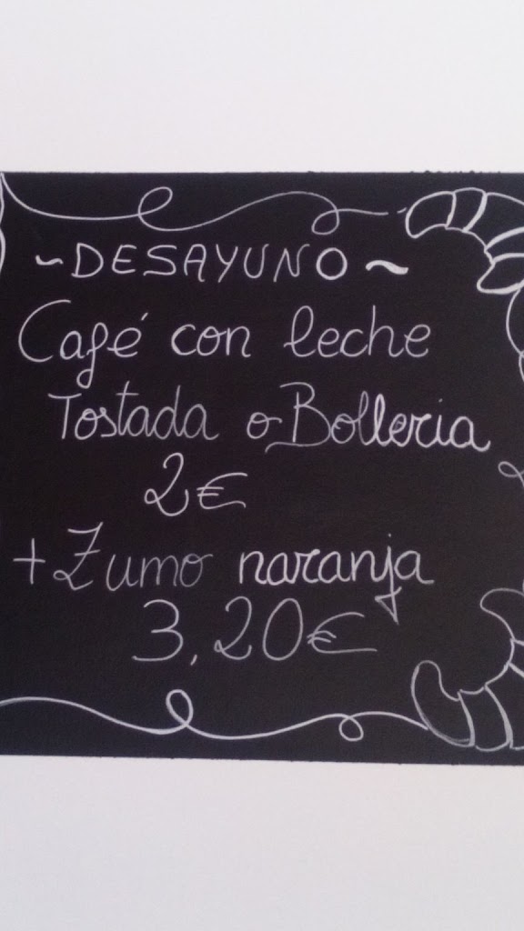 Cafeteria-Heladeria, EL Bon Gust — Carta