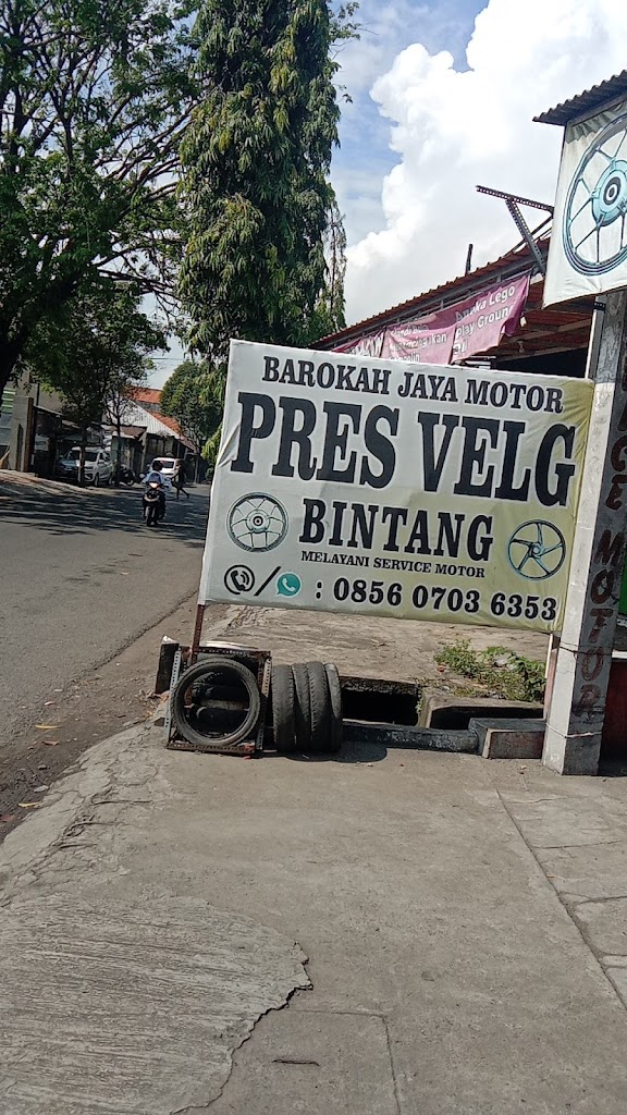 Bengkel pres velg bintang timur stasiun bangil