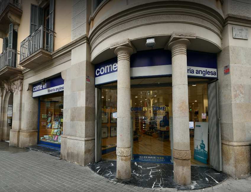 Libreria inglesa Come In