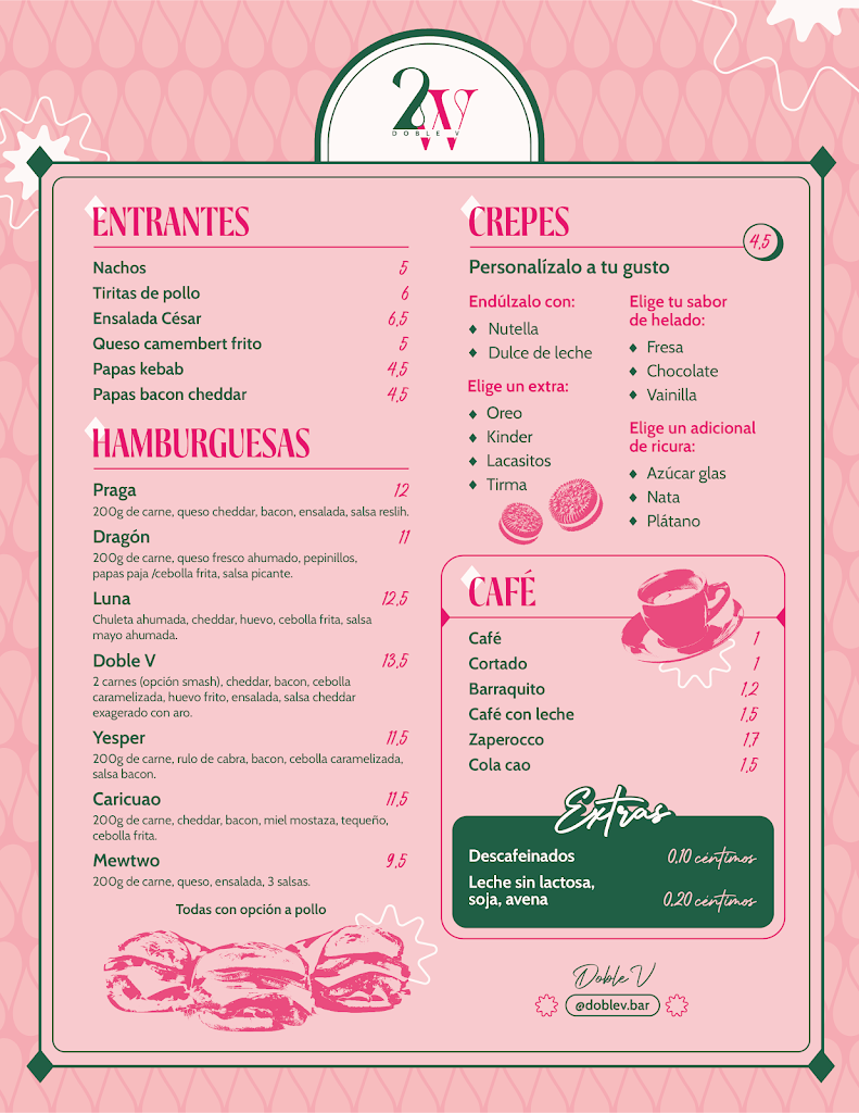 Doble V — Carta