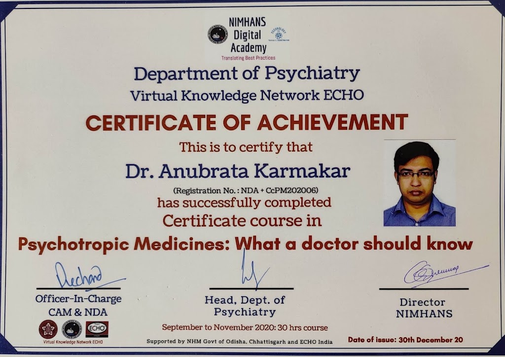 Dr. Dr Anubrata Karmakar Consultant Physician Md