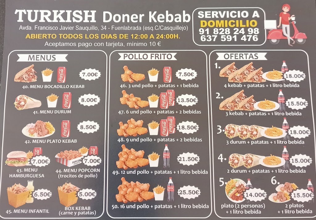 Restaurante Turkish doner kebab — Del propietario