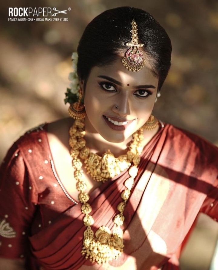 Rock Paper Unisex Salon Bride Groom Wedding Makeover Studio Lekshminada