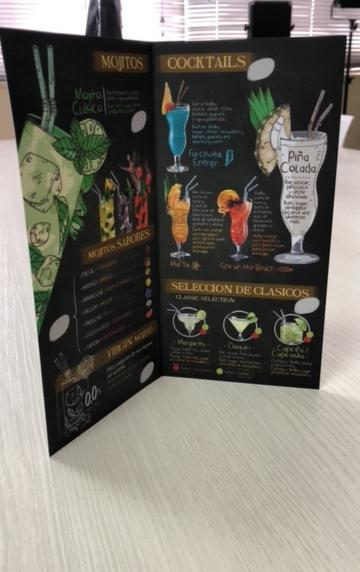 Cafeteria y panaderia El reston — Carta