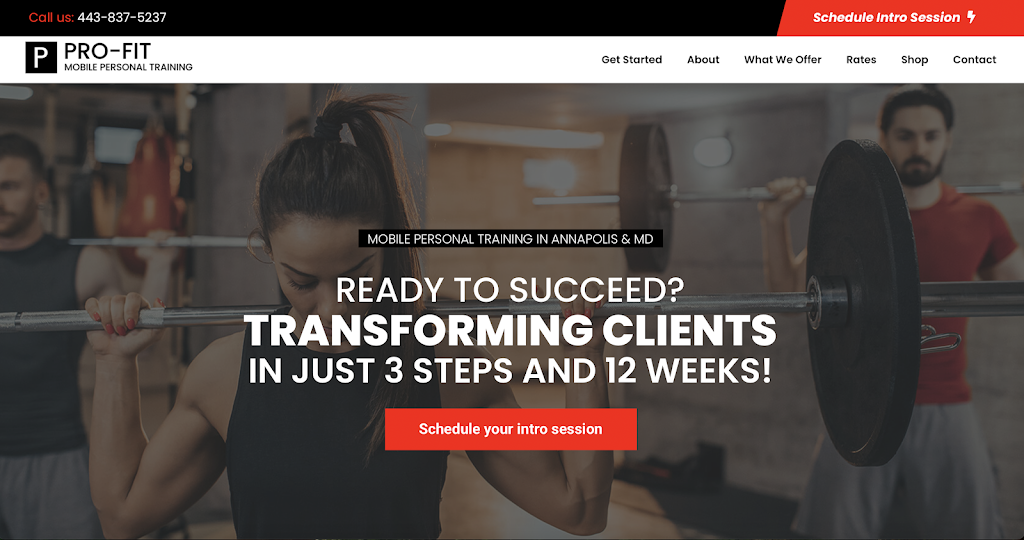  PRO-FIT Mobile Personal Training (By Appointment Only)