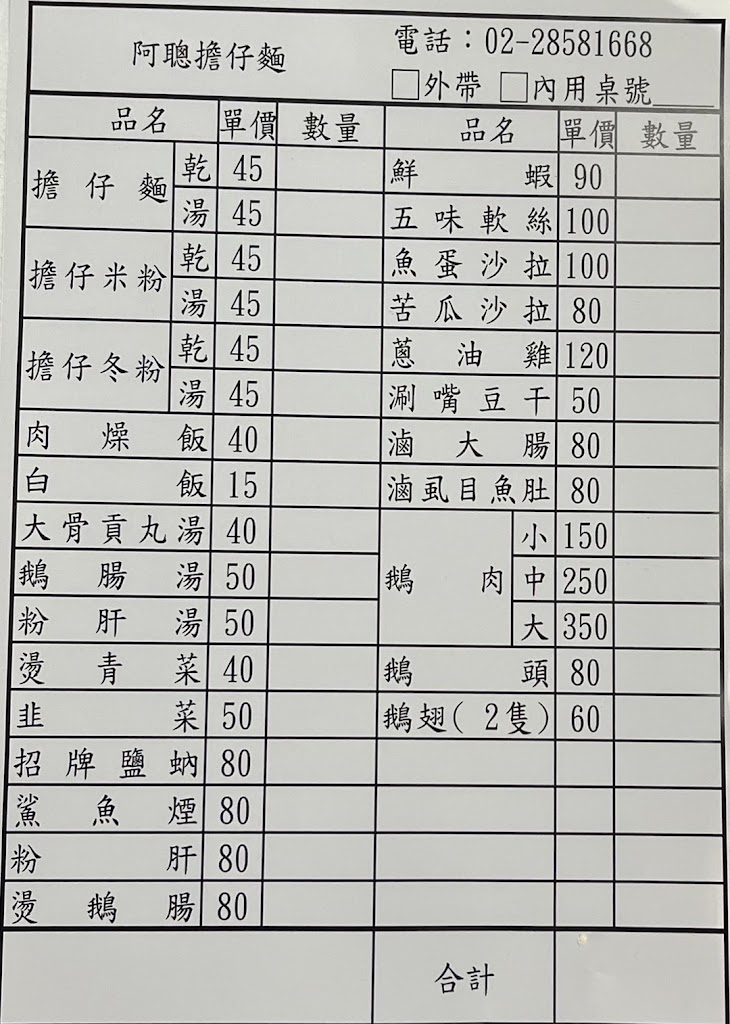 阿聰担仔麵 的照片