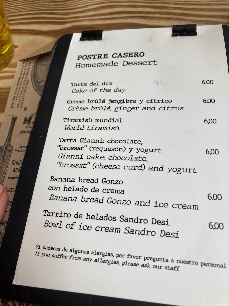 Margot Locanda — Carta