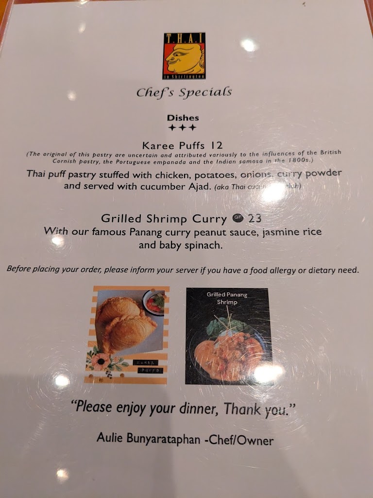 T.H.A.I. In Shirlington Restaurant