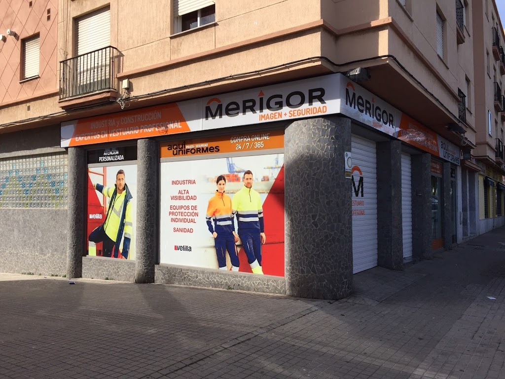 Merigor Uniformes y Vestuario Laboral - EPIs - Sectores Industria Hosteleria y Servicios
