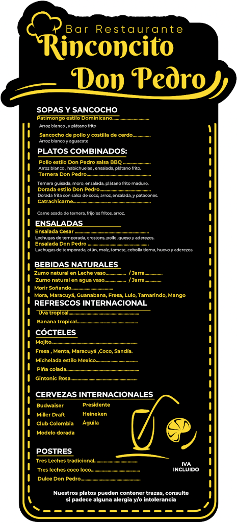 Rinconcito Don Pedro — Del propietario