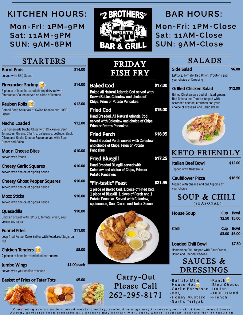  2 Brothers Sports Bar & Grill