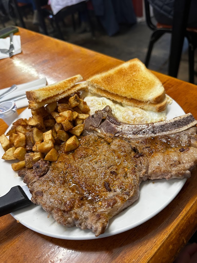 Steak and eggs