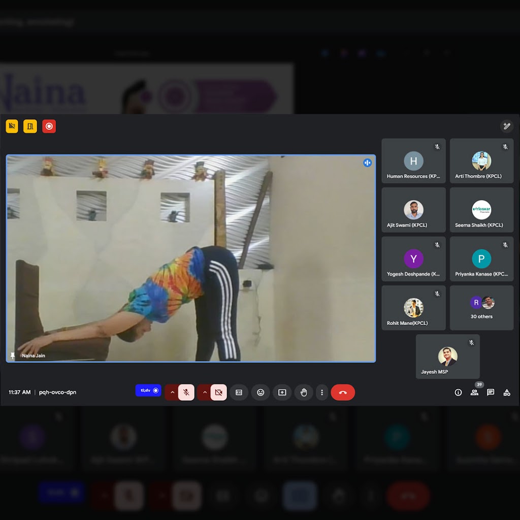 Naina Yoga - Best Online Yoga Trainer Pune, Teacher, Classes, Yoga Instructor, Corporate Yoga, Health & Nutrition Trainer