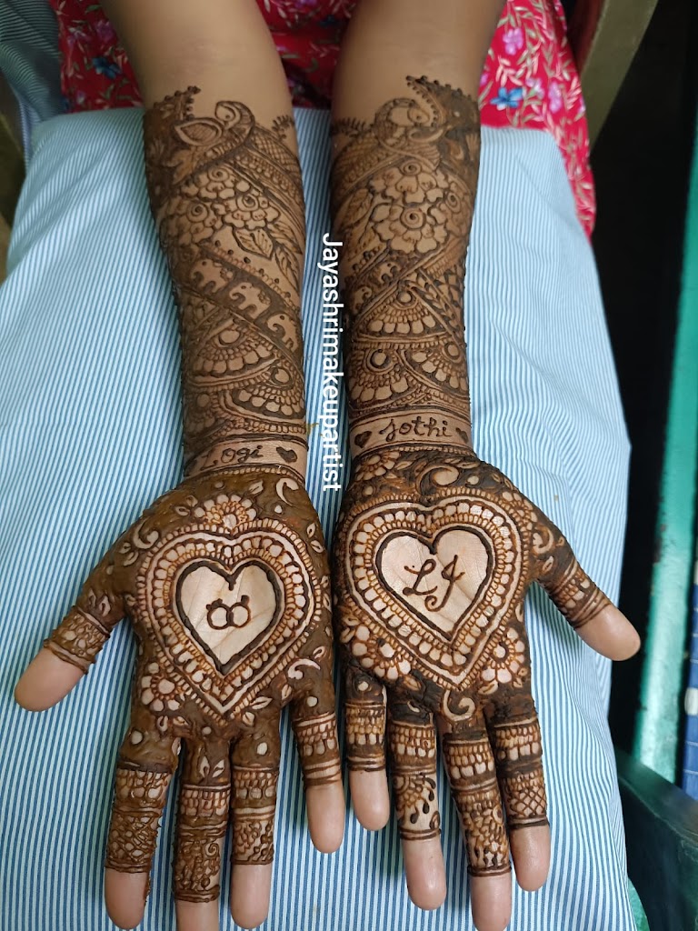 Jayashri Bridal Makeover Beauty Parlour Aari Work Class Mehandi Class Makeup Class Beautician Class Taken Here