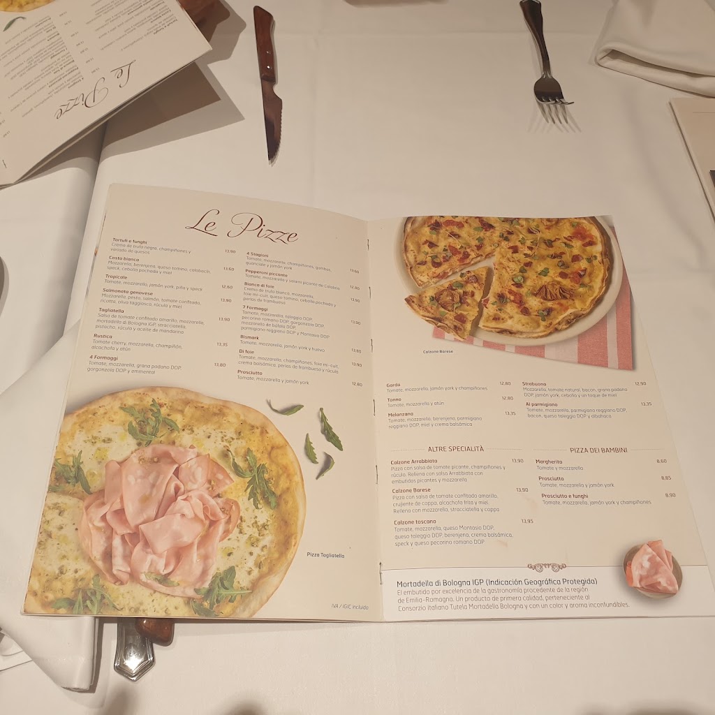 Restaurante La Tagliatella | Av. Portugal, Logrono — Carta