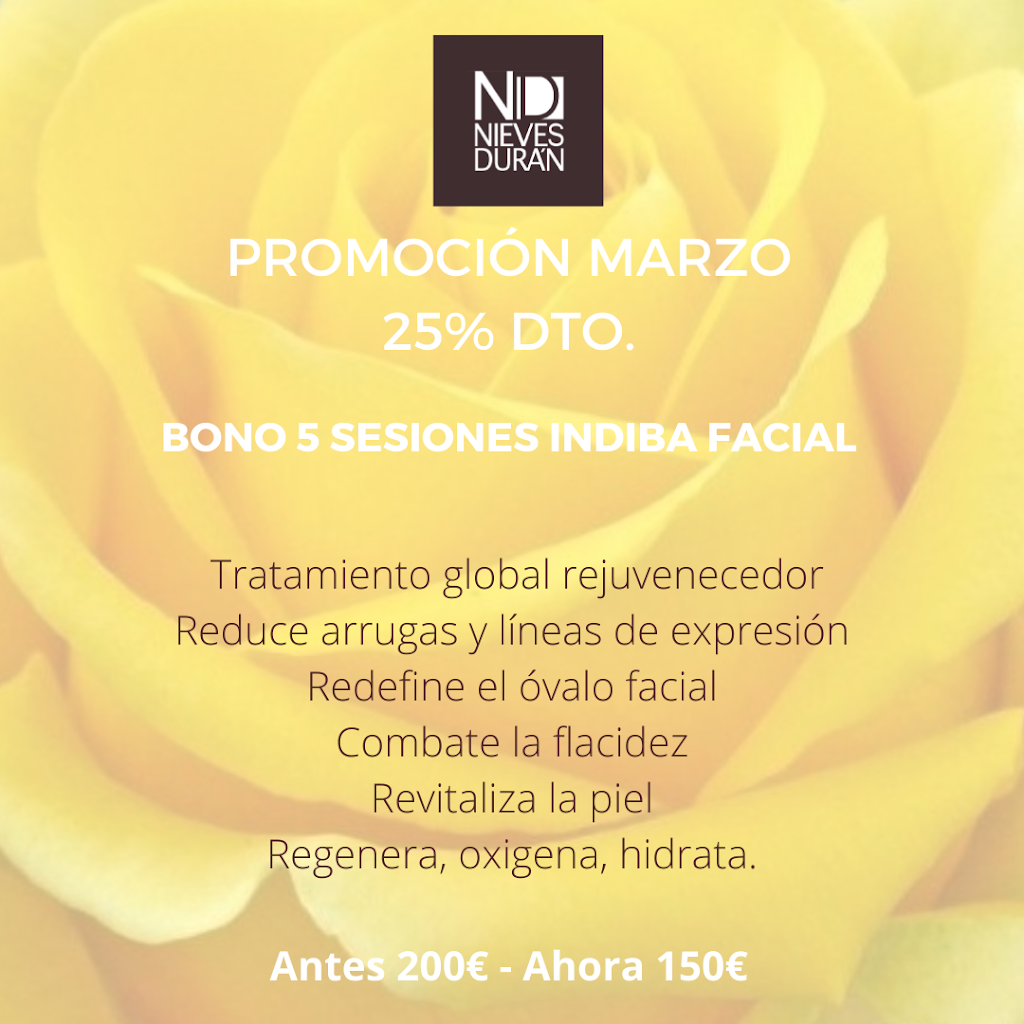 Centro Estetico Nieves Duran — Carta