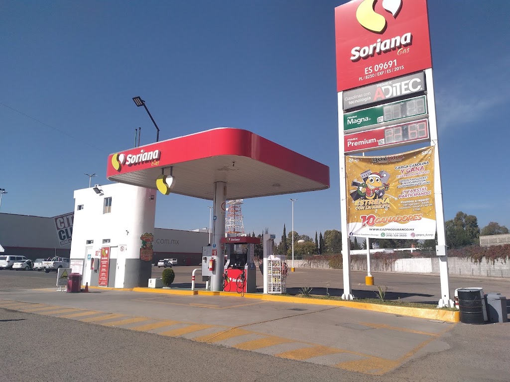 Soriana Gas — Surtidor de combustible