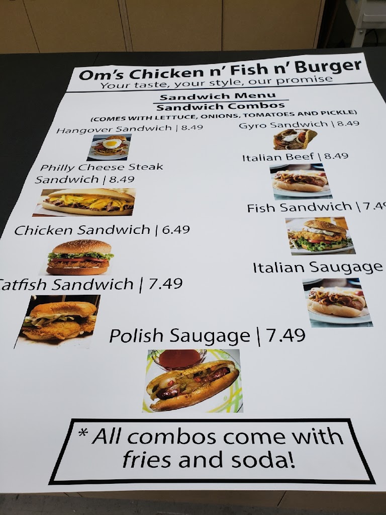  Om's Chicken n Fish n Burger
