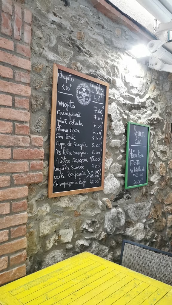 B/B Bar — Carta